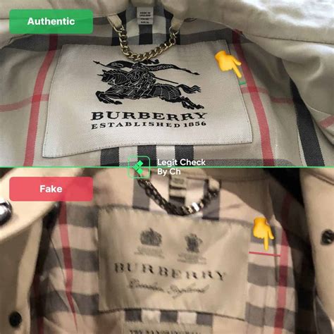 how to spot a fake burberry brit coat|burberry brit coat authenticity.